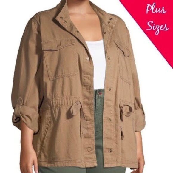 Utility Jacket, Brown - Picture 1 of 8